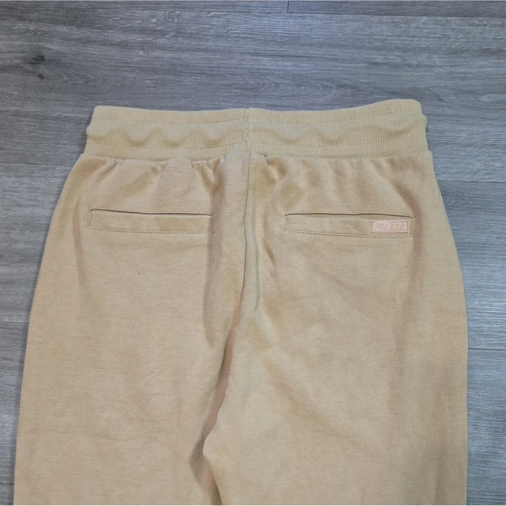Nelk Boys Full Send Tan Super Soft Sweatpants Joggers Men's Size Large - Picture 4 of 13